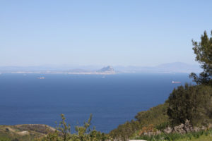 Gibraltar vista desde Ceuta