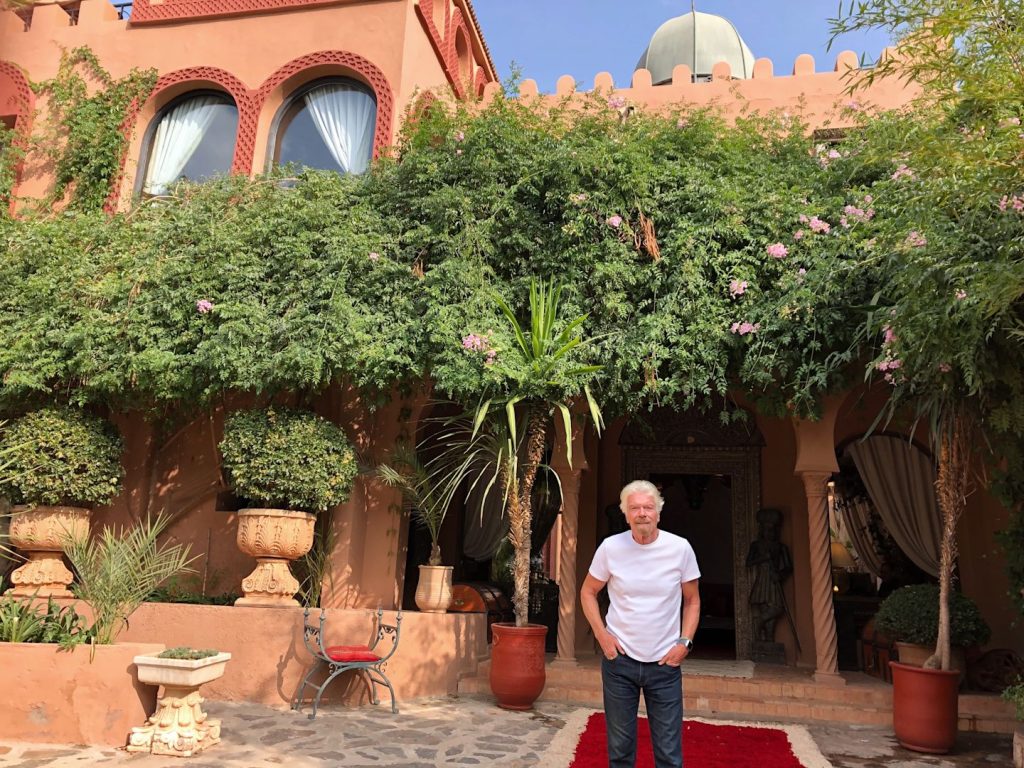 Kasbah Tamadot, luxury hotel in Morocco’s Atlas Mountains owned by Sir Richard Branson