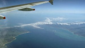 Vista del Estrecho de Gibraltar entre España y Marruecos